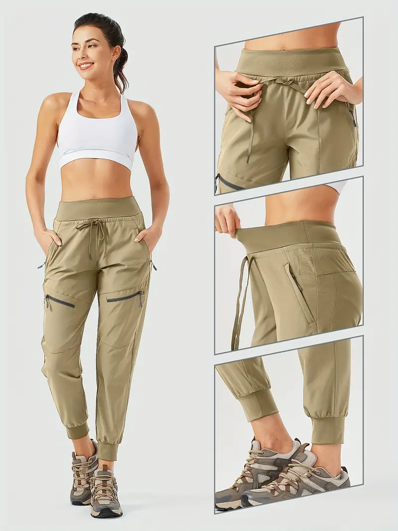 Pantalon de jogging léger pour femme, taille haute 10 Pantalon de jogging léger pour femme, taille haute – Image 9