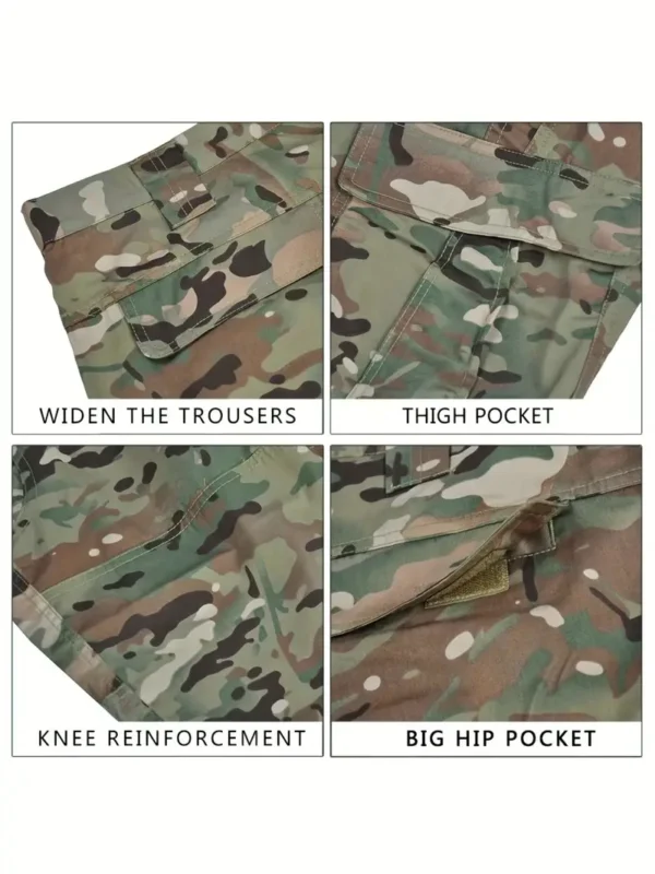 Tenue d'entraînement camouflage à manches longues – Image 5