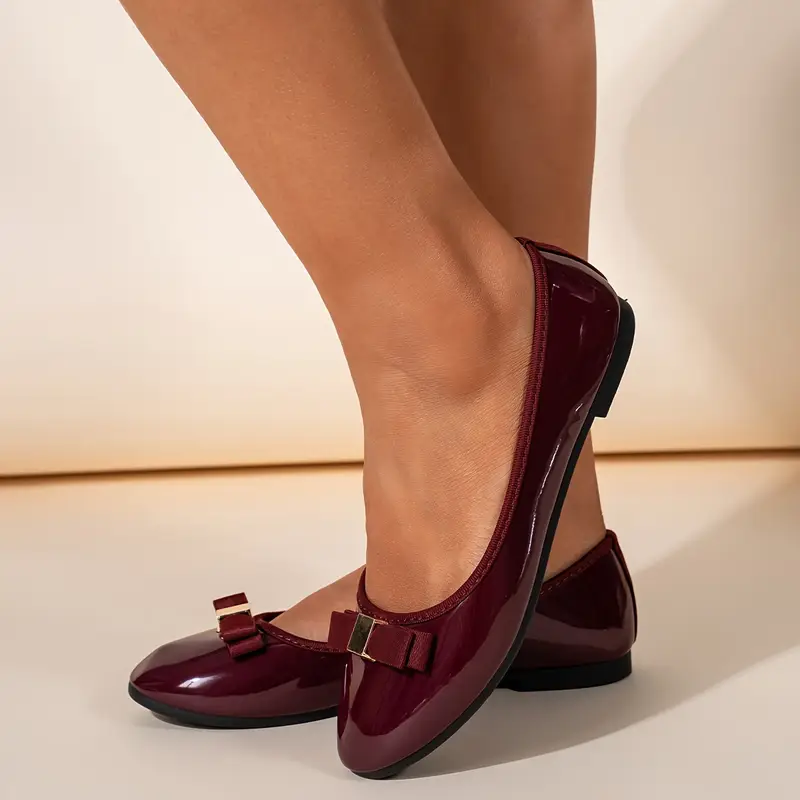 Ballerines Mary Jane élégantes pour femme avec nœud 11 Ballerines Mary Jane élégantes pour femme avec nœud – Image 10