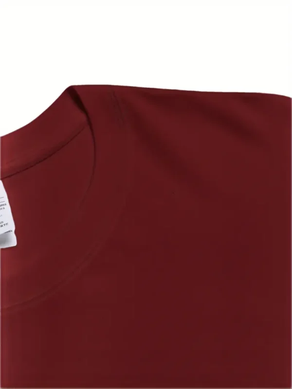 T-shirt homme 100 % coton à imprimé géométrique drapeau de Paris – Image 24