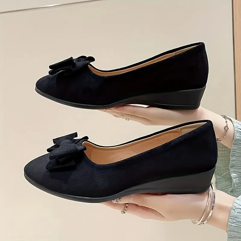 Chaussures plates à nœud pour femme 4 Chaussures plates à nœud pour femme – Image 3