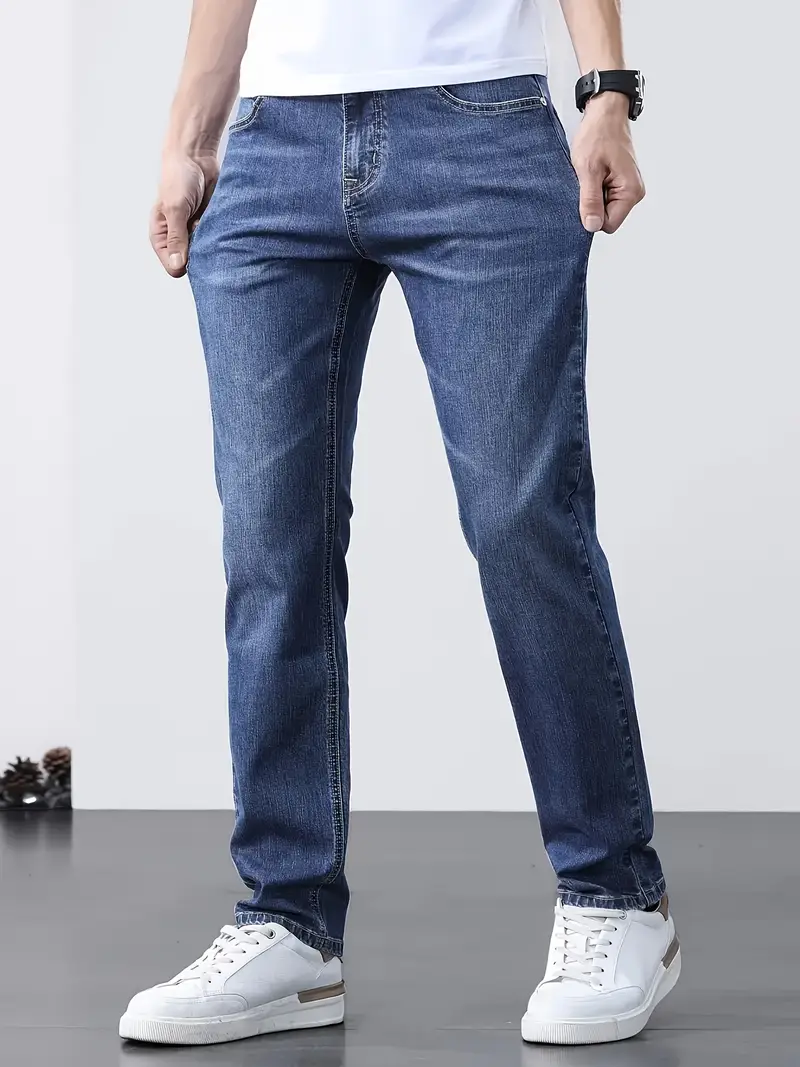 Jean slim bleu clair pour homme 8 Jean slim bleu clair pour homme – Image 7