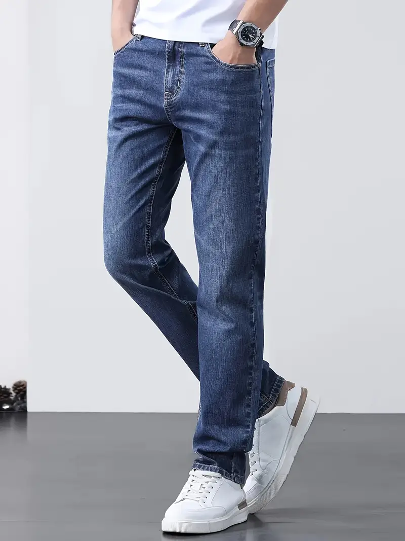 Jean slim bleu clair pour homme 12 Jean slim bleu clair pour homme – Image 11