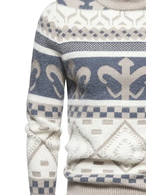 Pull en maille SENMEIGUO pour homme – Image 6