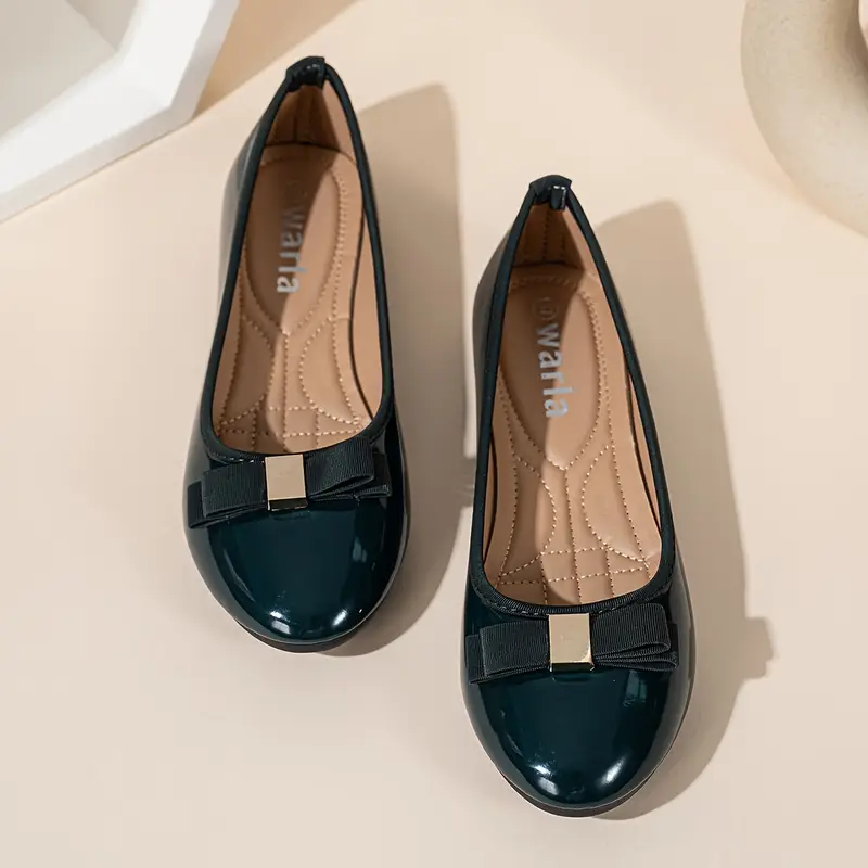 Ballerines Mary Jane élégantes pour femme avec nœud 4 Ballerines Mary Jane élégantes pour femme avec nœud – Image 3