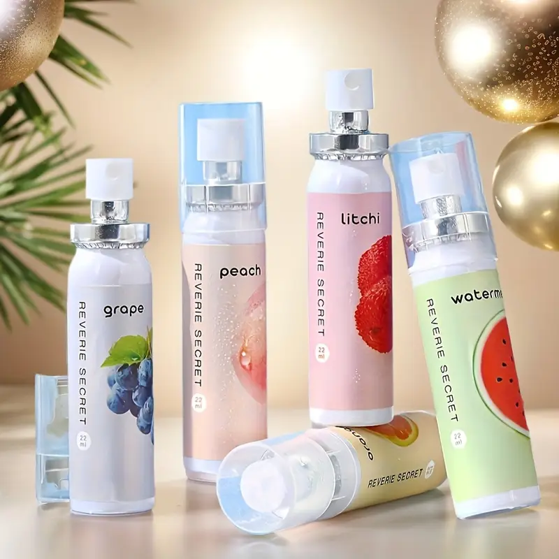 Lot de 5 sprays rafraîchissants pour l'haleine aux fruits (20 ml chacun) 3 Lot de 5 sprays rafraîchissants pour l'haleine aux fruits (20 ml chacun) – Image 2