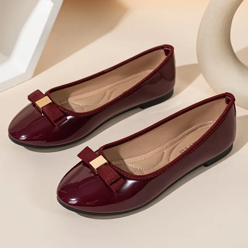 Ballerines Mary Jane élégantes pour femme avec nœud 7 Ballerines Mary Jane élégantes pour femme avec nœud – Image 6