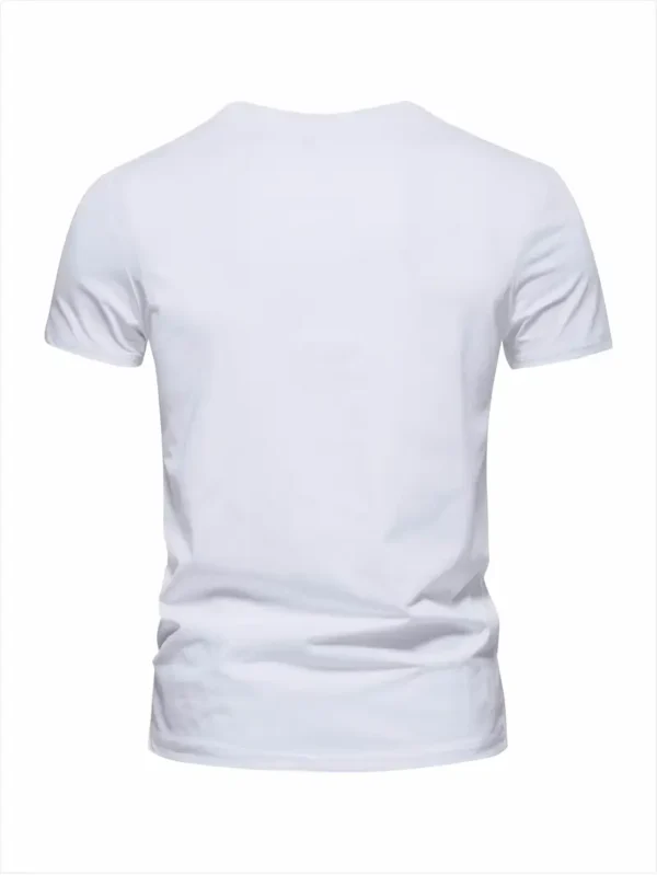 T-shirt homme en coton à manches courtes – Image 7