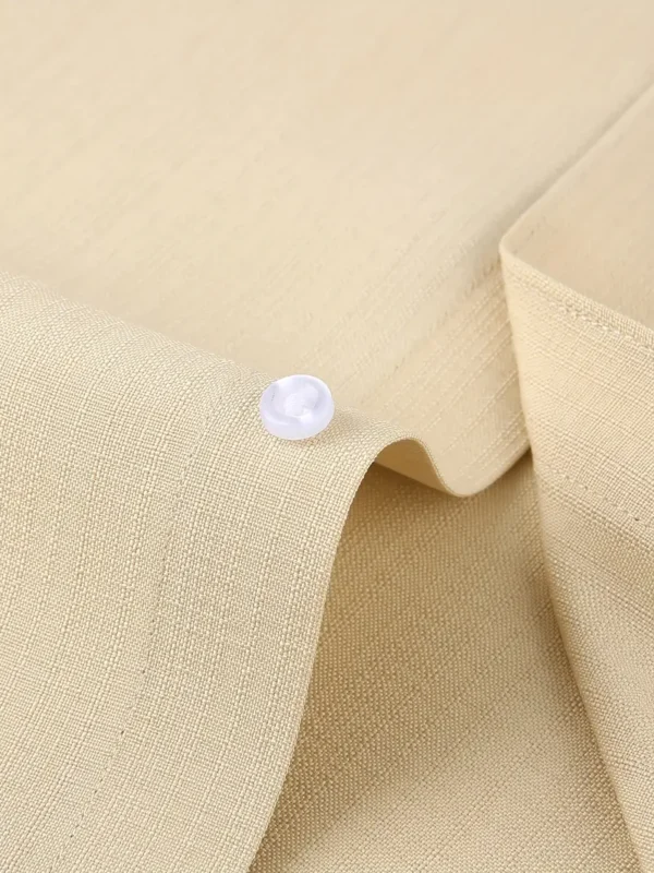 Chemise décontractée à manches longues et boutonnée pour homme avec poche poitrine – Image 22