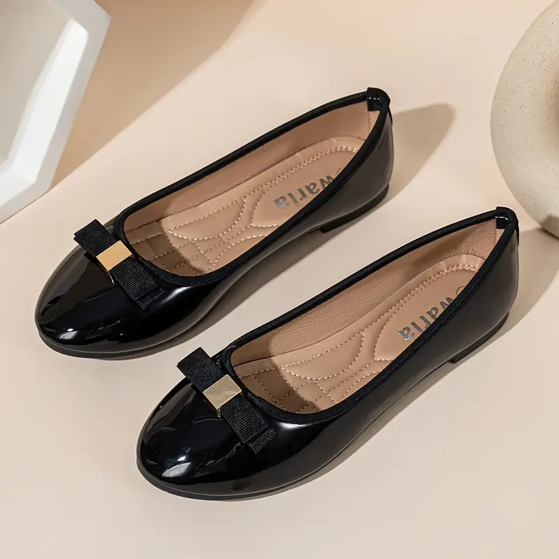 Ballerines Mary Jane élégantes pour femme avec nœud 6 Ballerines Mary Jane élégantes pour femme avec nœud – Image 5