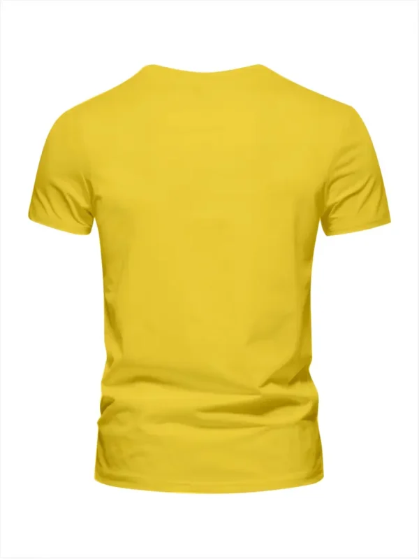 T-shirt homme en coton à manches courtes – Image 3
