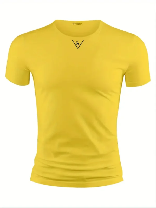 T-shirt homme en coton à manches courtes – Image 2