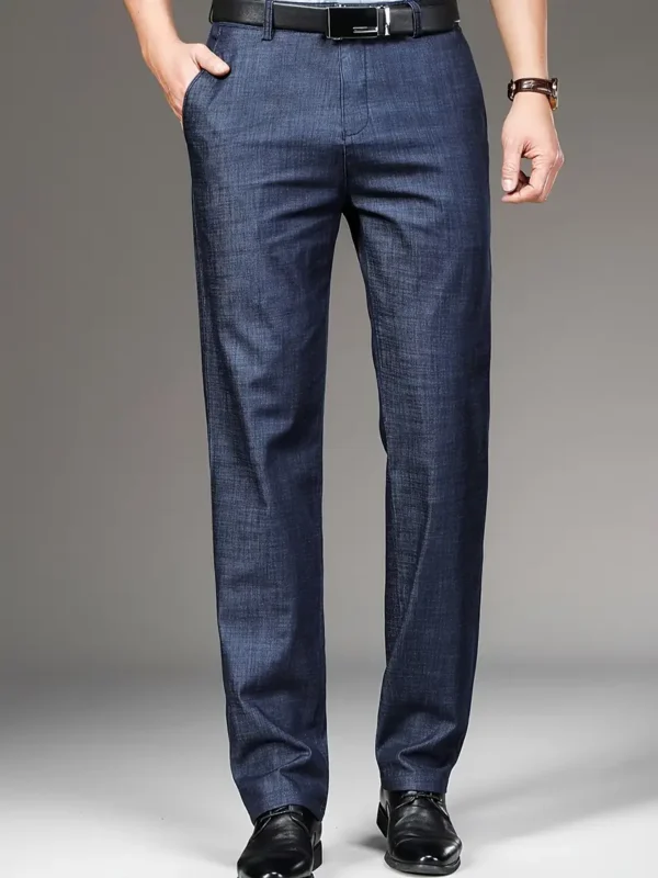Pantalon en jean slim uni pour homme – Image 6