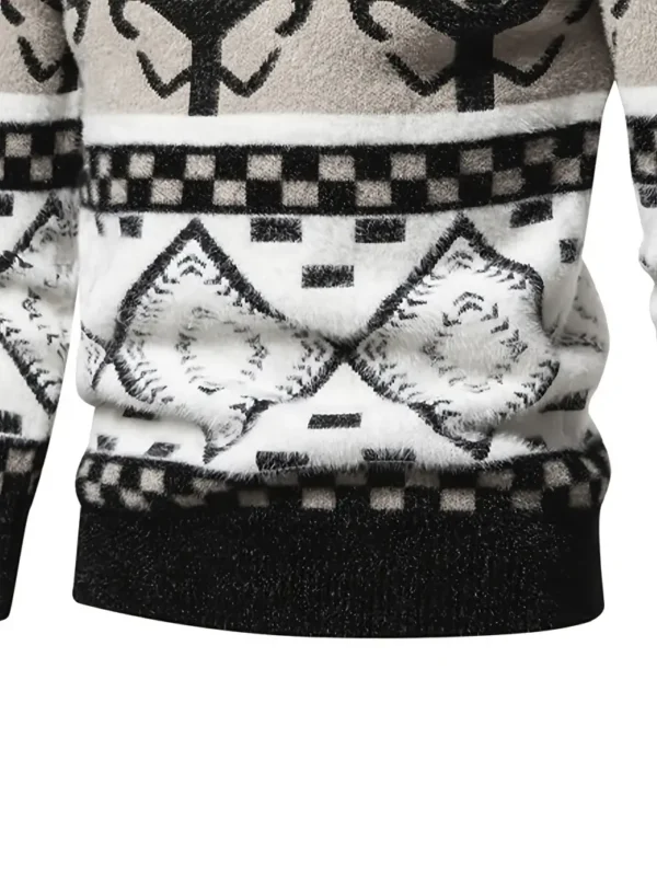 Pull en maille SENMEIGUO pour homme – Image 10