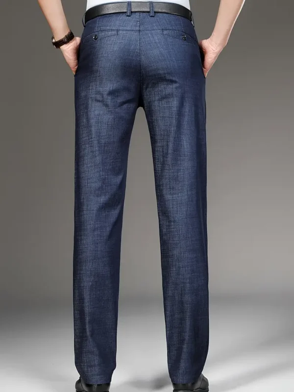 Pantalon en jean slim uni pour homme – Image 5