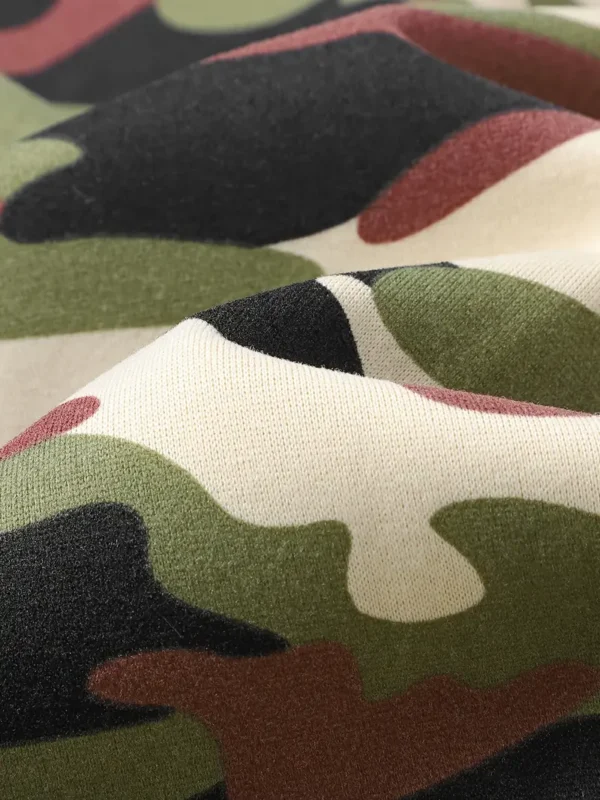 Sweat à capuche camouflage et ensemble sport pour homme – Image 15