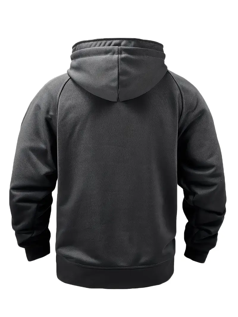 Sweat à capuche sport décontracté pour homme avec poches multiples 21 Sweat à capuche sport décontracté pour homme avec poches multiples – Image 20