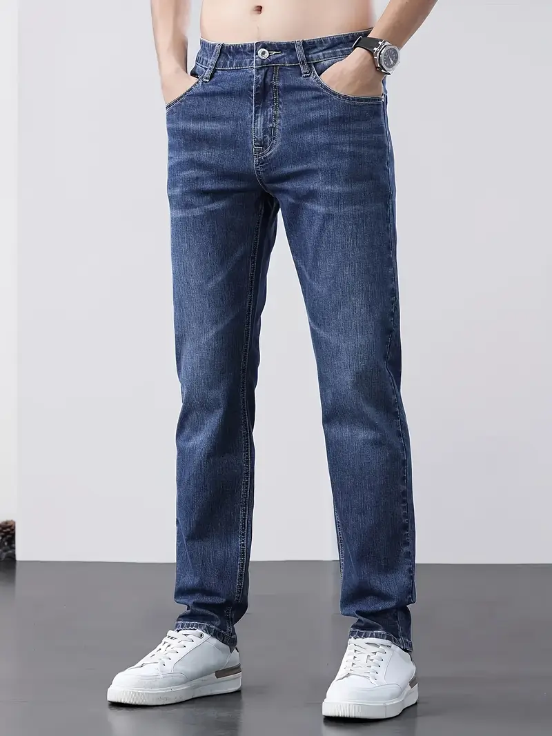 Jean slim bleu clair pour homme 11 Jean slim bleu clair pour homme – Image 10