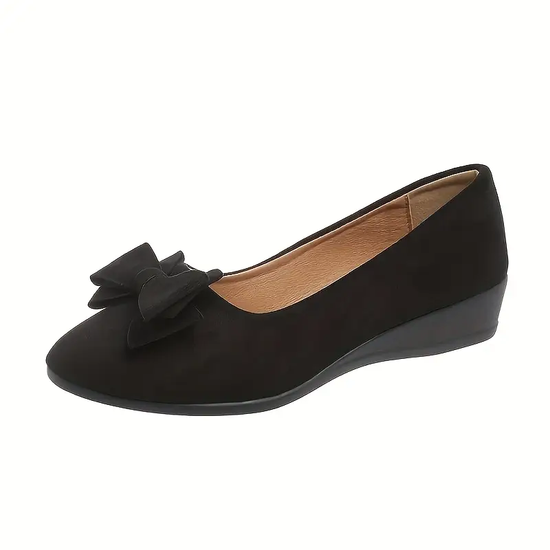 Chaussures plates à nœud pour femme 3 Chaussures plates à nœud pour femme – Image 2