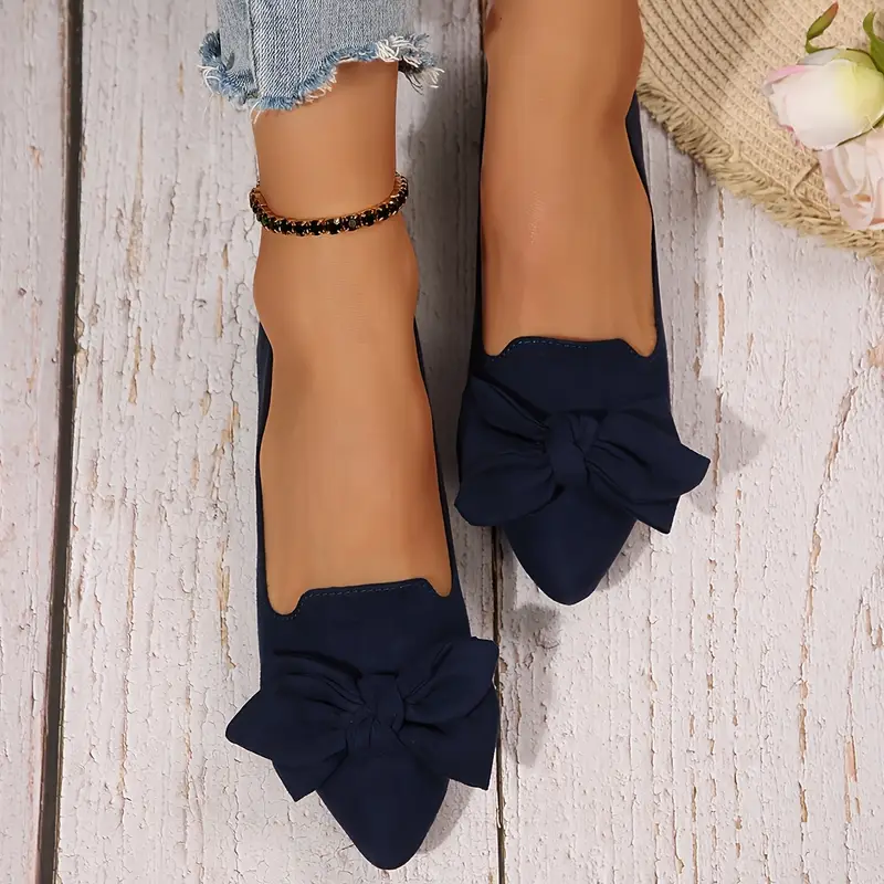 Élégantes Mary Janes bleu marine pour femme 6 Élégantes Mary Janes bleu marine pour femme – Image 5
