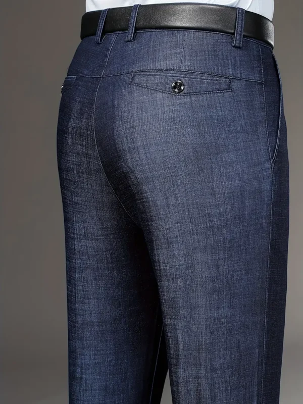 Pantalon en jean slim uni pour homme – Image 7