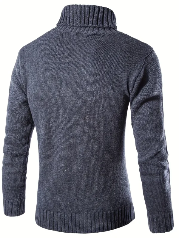 Pull léger en maille côtelée pour homme – Image 6