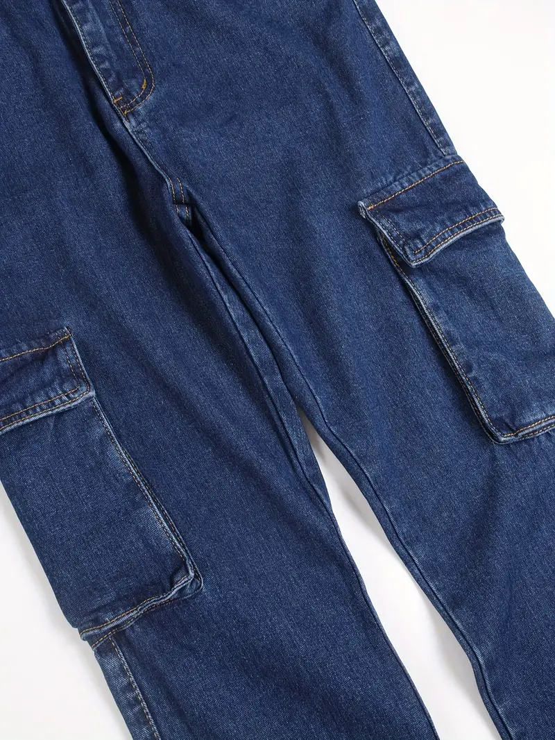 Jean bleu denim pour homme 5 Jean bleu denim pour homme – Image 4