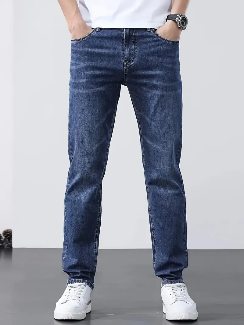 Jean slim bleu clair pour homme 9 Jean slim bleu clair pour homme – Image 8