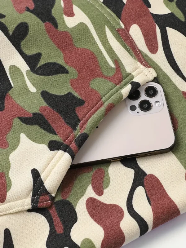 Sweat à capuche camouflage et ensemble sport pour homme – Image 14