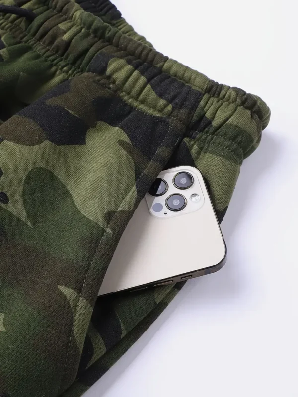 Sweat à capuche camouflage et ensemble sport pour homme – Image 11