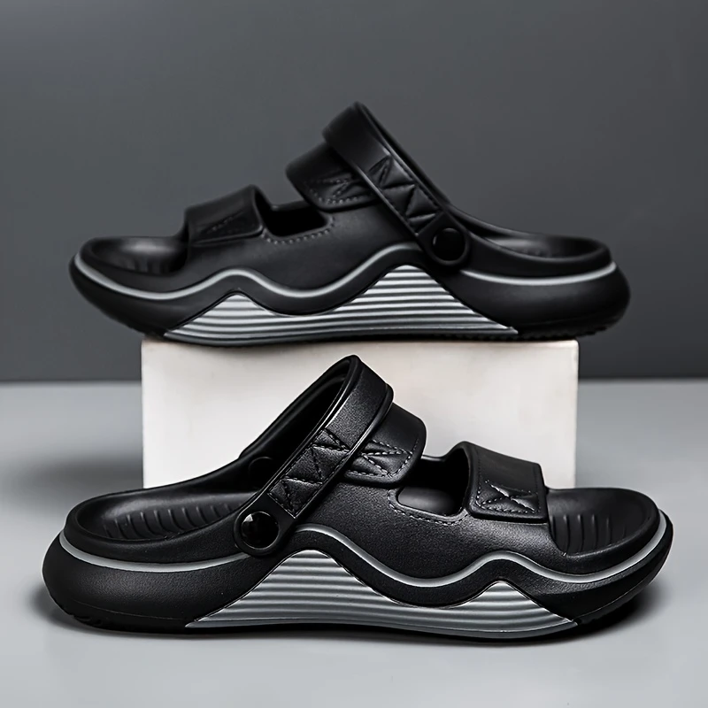 Sandales d'été pour homme - Semelle antidérapante en PVC 3 Sandales d'été pour homme - Semelle antidérapante en PVC – Image 2