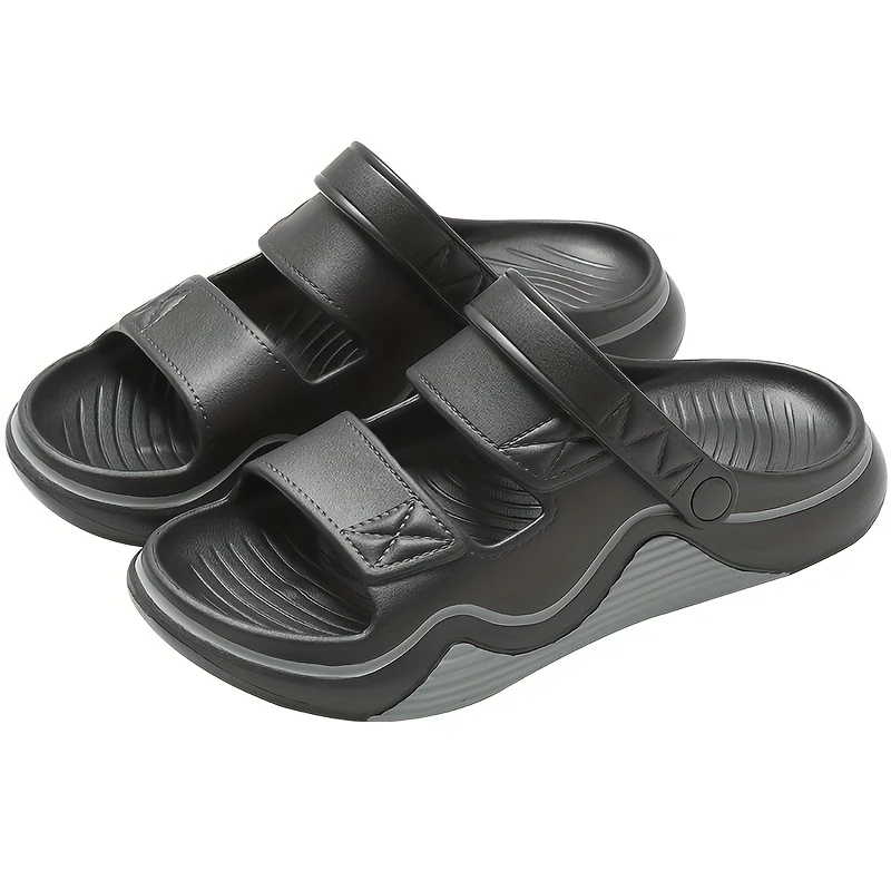 Sandales d'été pour homme - Semelle antidérapante en PVC 5 Sandales d'été pour homme - Semelle antidérapante en PVC – Image 4