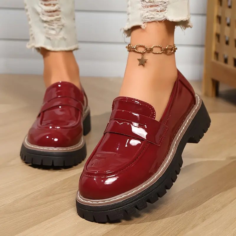 Mocassins classiques à enfiler de couleur unie pour femme 2 Mocassins classiques à enfiler de couleur unie pour femme