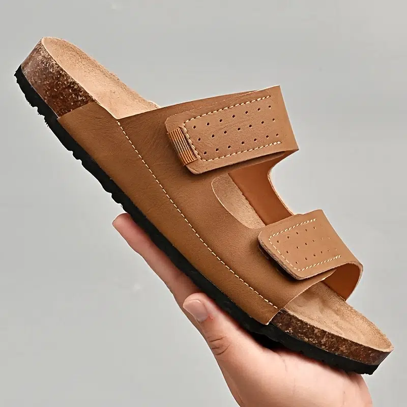 Sandales d'été à enfiler pour homme 10 Sandales d'été à enfiler pour homme – Image 9