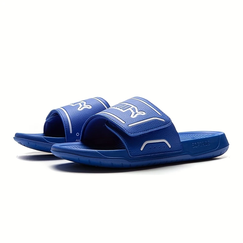 Sandales à enfiler unisexes PUMA bleues 5 Sandales à enfiler unisexes PUMA bleues – Image 4