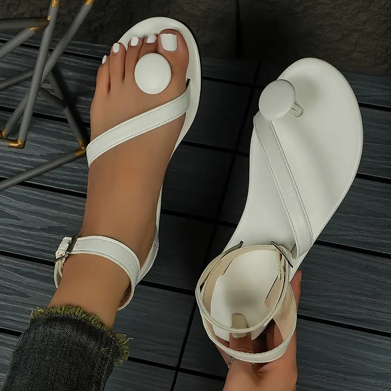 Sandales plates confortables pour la maison 10 Sandales plates confortables pour la maison – Image 9