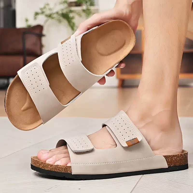 Sandales d'été à enfiler pour homme 2 Sandales d'été à enfiler pour homme