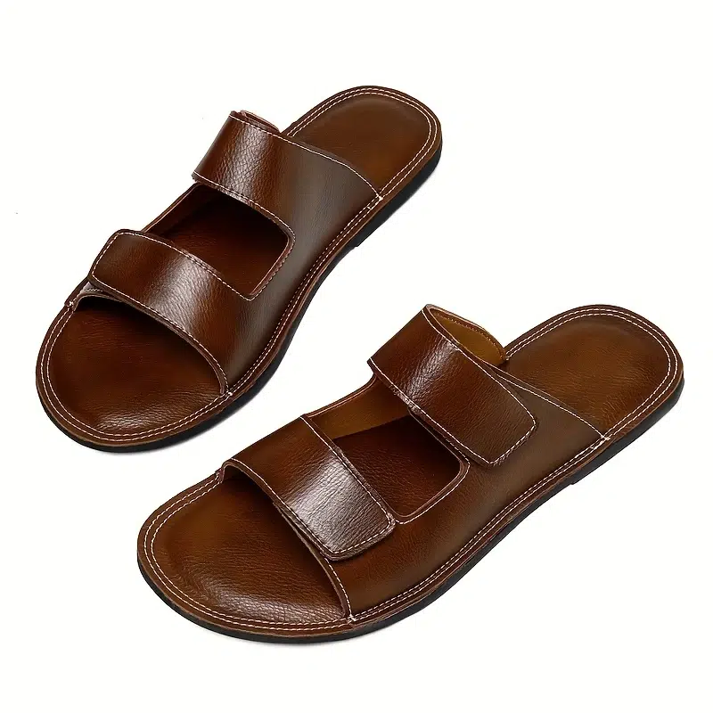 Sandales plates style britannique pour homme 2 Sandales plates style britannique pour homme