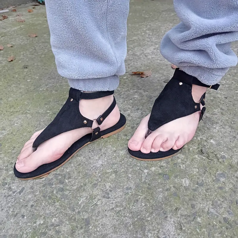 Chaussures plates à pince pour l'été 4 Chaussures plates à pince pour l'été – Image 3