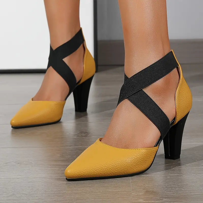 Élégantes chaussures à talons hauts D'Orsay pour femme 6 Élégantes chaussures à talons hauts D'Orsay pour femme – Image 5