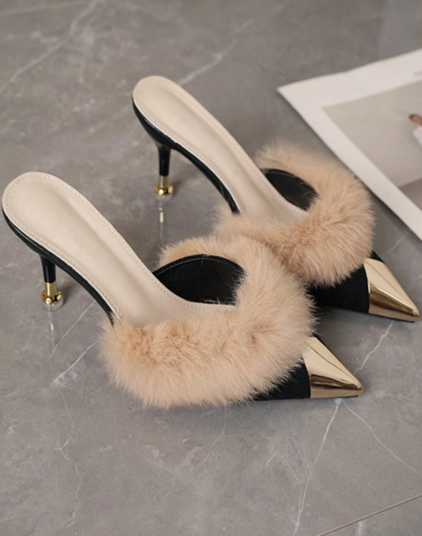 Sandales à talons hauts unies pour femme 18 Sandales à talons hauts unies pour femme – Image 17