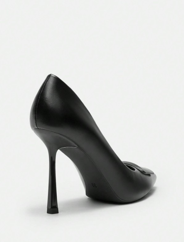 Nouvelles chaussures polyvalentes à talons hauts et bout pointu pour femme 10 Nouvelles chaussures polyvalentes à talons hauts et bout pointu pour femme – Image 9