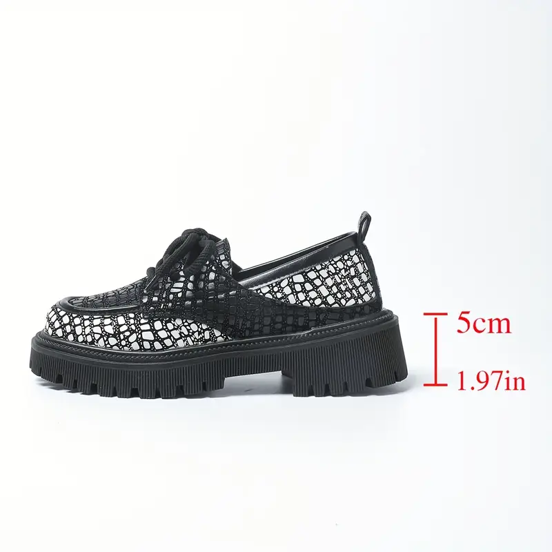 Mocassins tendance à semelle épaisse pour femme 8 Mocassins tendance à semelle épaisse pour femme – Image 7