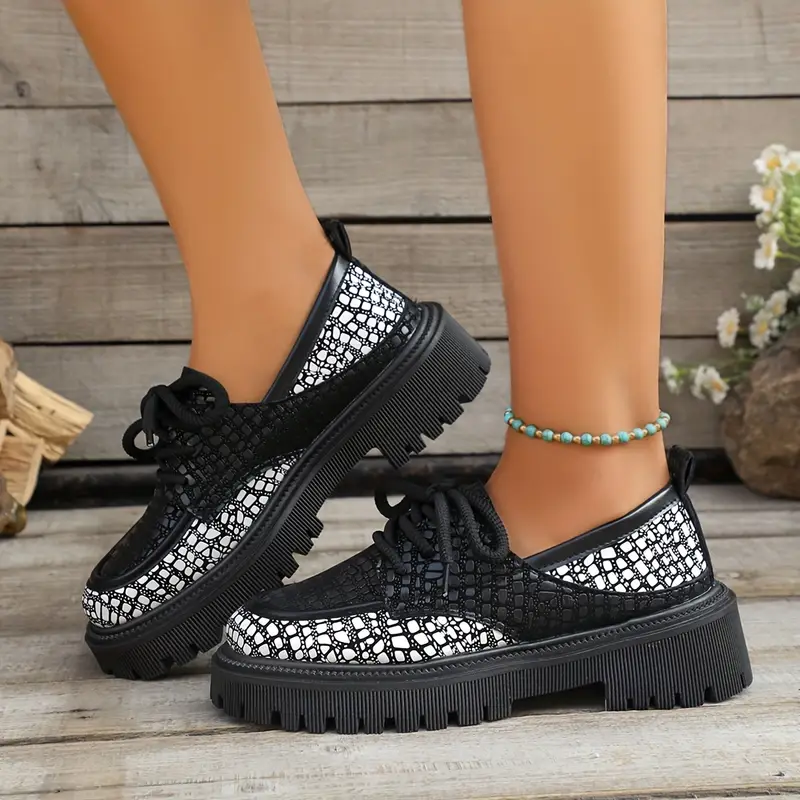 Mocassins tendance à semelle épaisse pour femme 10 Mocassins tendance à semelle épaisse pour femme – Image 9