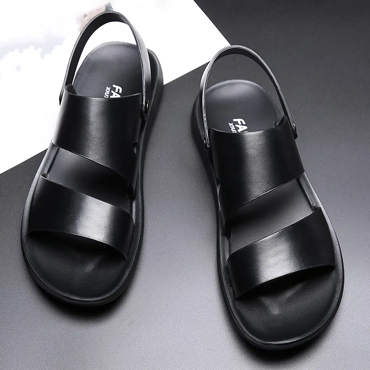 Sandales homme à bout ouvert 11 Sandales homme à bout ouvert – Image 10