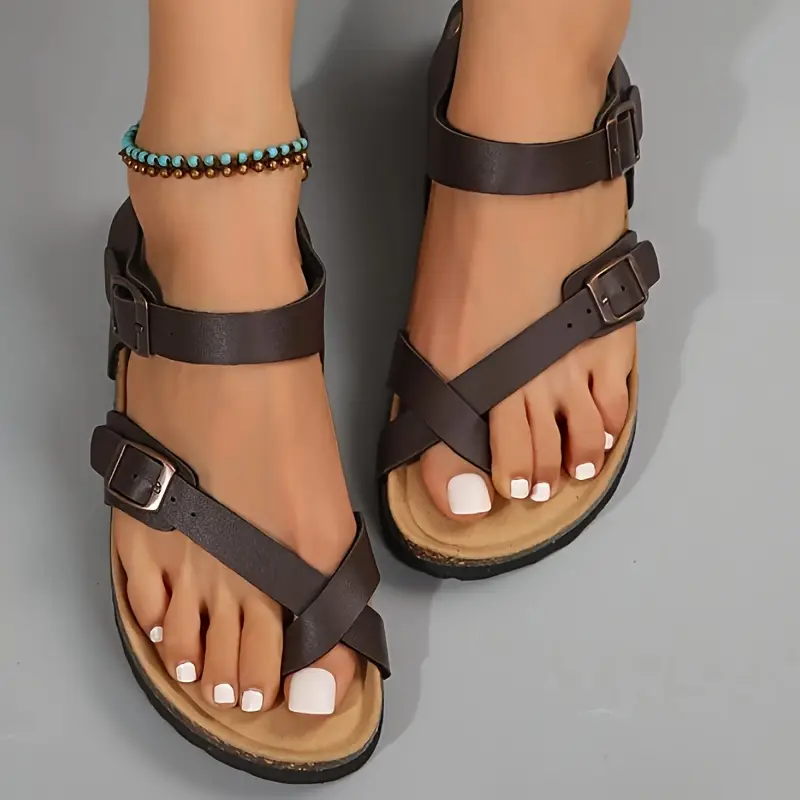 Sandales élégantes noires à plateforme pour femme 7 Sandales élégantes noires à plateforme pour femme – Image 6